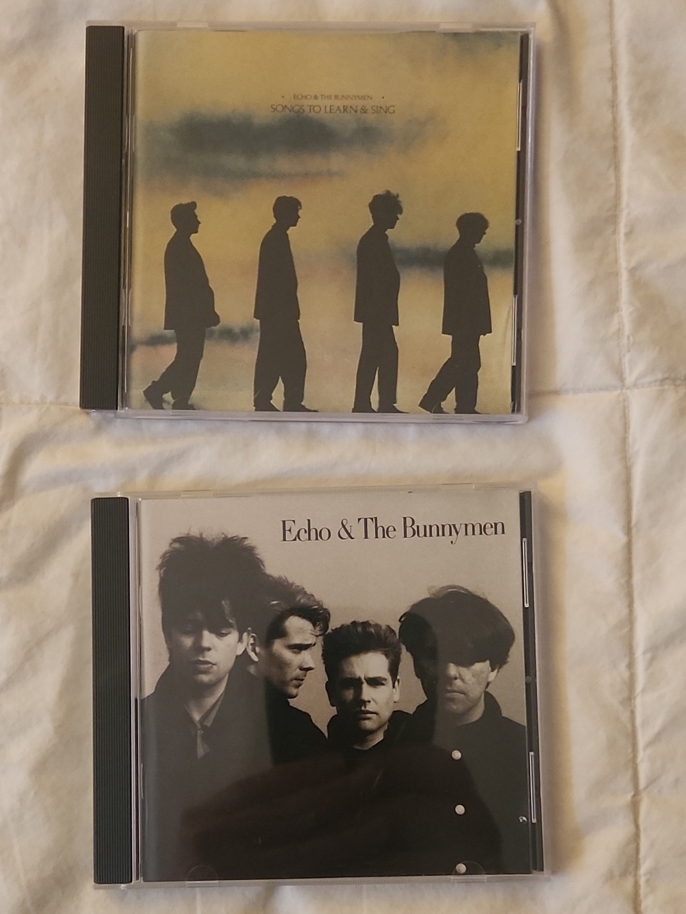 Echo & The Bunnymen 2 CD + Companion Album - Yellow, Black, Beige Tones